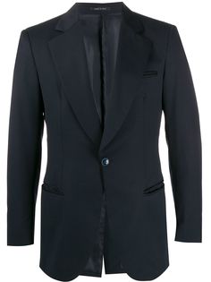 Giorgio Armani Pre-Owned однобортный пиджак 2005-го года