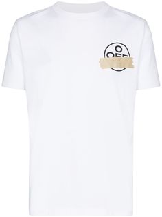 Off-White футболка с принтом