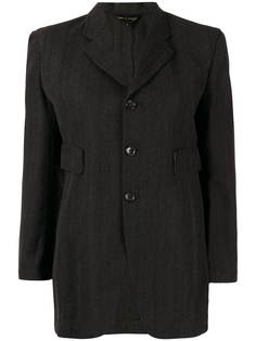 Comme Des Garçons Pre-Owned блейзер с узором в елочку