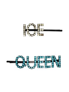 Ashley Williams комплект из двух заколок для волос Ice Queen с кристаллами