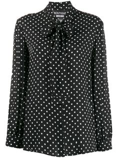 Boutique Moschino блузка в горох