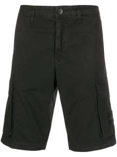 Stone Island шорты карго с нашивкой-логотипом