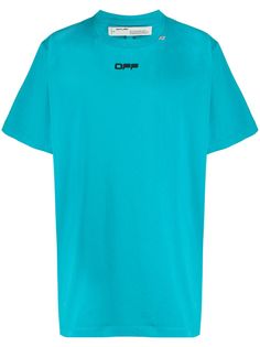 Off-White футболка с логотипом