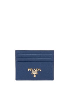 Prada компактный картхолдер с логотипом