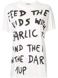 Junya Watanabe Comme des Garçons Pre-Owned футболка 1Up с принтом граффити