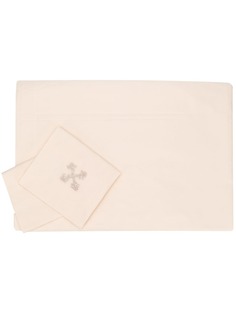Off-White двуспальный комплект постельного белья с логотипом Arrows