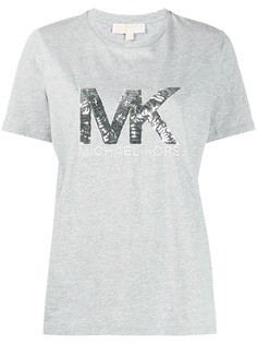 Michael Michael Kors футболка с логотипом из пайеток