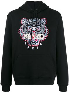Kenzo толстовка с капюшоном и вышивкой