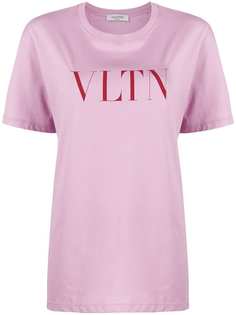 Valentino футболка с логотипом VLTN