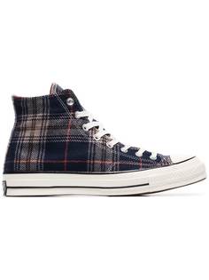 Converse хайтопы Chuck 70 в шотландскую клетку