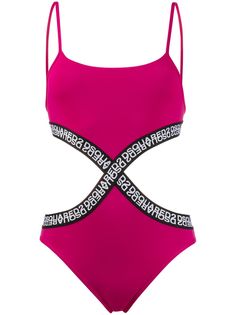 Dsquared2 купальник асимметричного кроя с логотипом