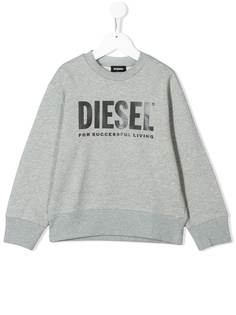 Diesel Kids толстовка с логотипом