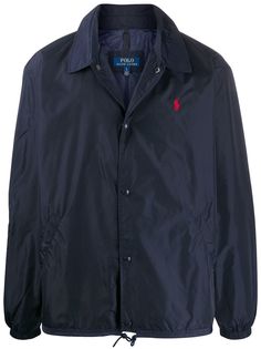 Polo Ralph Lauren куртка-рубашка с вышитым логотипом