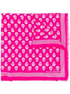 Alexander McQueen платок с принтом