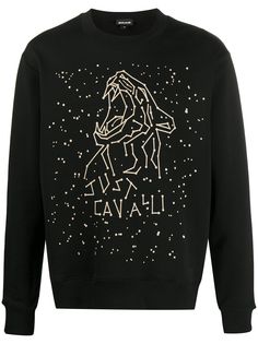 Just Cavalli джемпер с принтом