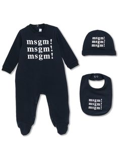 Msgm Kids пижама с логотипом