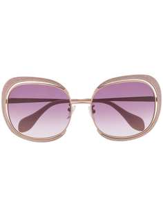 Blumarine солнцезащитные очки с блестками