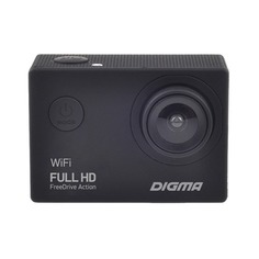 Видеорегистратор Digma FreeDrive Action Full HD WiFi, черный