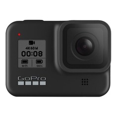 Экшн-камера GOPRO HERO8 Black Edition (монопод), 4K, WiFi, черный