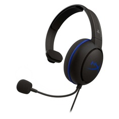 Гарнитура игровая HYPERX Cloud Chat PS4, для ПК и игровых консолей, накладные, черный [hx-hscchs-bk/em]