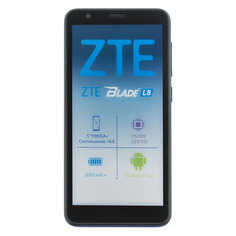 Смартфон ZTE Blade L8 32Gb, синий