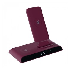 Power bank Внешний аккумулятор (Power Bank) INTERSTEP PB10DQi Pro, 10000мAч, бордовый [70748]