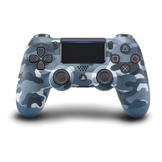 Геймпад Беспроводной PLAYSTATION Dualshock 4, Bluetooth, для PlayStation 4, синий камуфляж [ps719726111]