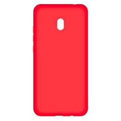 Чехол (клип-кейс) BORASCO Soft Touch, для Xiaomi Redmi 8A, красный [37996]