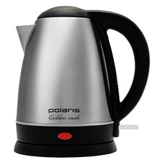 Чайник электрический POLARIS PWK 1773CA, 1800Вт, нержавеющая сталь и черный