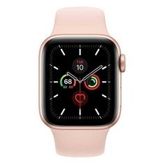 Смарт-часы APPLE Watch Series 5 44мм, золотистый / розовое золото [mwve2^/a]