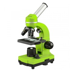 Микроскоп Bresser Junior Biolux SEL монокуляр 40-1600x на 3 объектива зеленый