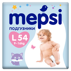 Подгузники Mepsi Premium L (9-16 кг) шт.