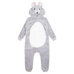 Комбинезон Fun Time, цвет: серый/белый