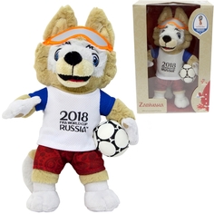 Мягкая игрушка 2018 FIFA World Cup Russia™ плюшевый Zabivaka 24 см