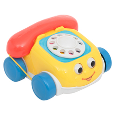 Развивающая игрушка S+S Toys Телефон (желтый) 18 х 17.5 х 9 см