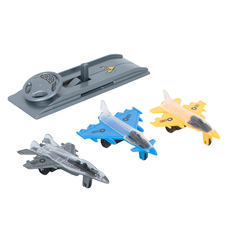 Игровой набор Игруша Самолетики (синий, желтый, серый) 3 х 7 см