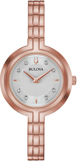Женские часы в коллекции Crystal Женские часы Bulova 97P145