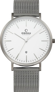 Мужские часы в коллекции Mesh Мужские часы Obaku V215GDTIMJ