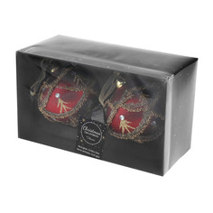 Набор шаров елочных Kaemingk 10см 2шт