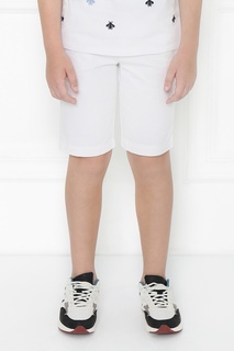 Белые шорты с ремнем Ralph Lauren Kids
