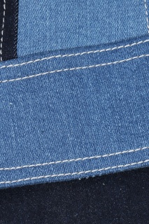 Комбинированный джинсовый жилет Marina Rinaldi