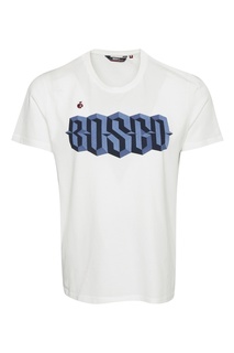 Белая футболка с логотипом Bosco Fresh