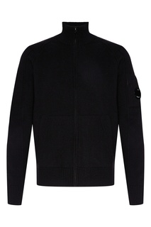 Черный свитер с высоким воротником C.P. Company