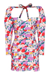 Платье с цветочным принтом Giuseppe DI Morabito