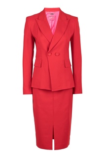 Красный костюм с юбкой Blumarine