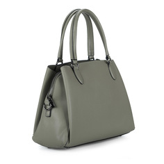 Зеленая сумка классической формы Portofiano