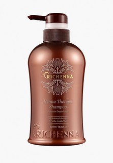 Шампунь Richenna Henna Therapy, для окрашенных волос с экстрактом хны, 500 мл