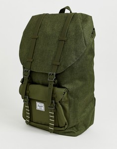 Рюкзак цвета хаки Herschel Supply Co Little America - 25 л-Зеленый