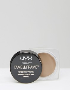 Помада для бровей NYX Professional Makeup Tame & Frame-Коричневый цвет