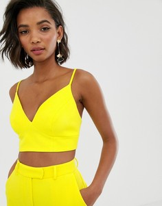 Кроп-топ от комплекта ASOS EDITION-Желтый